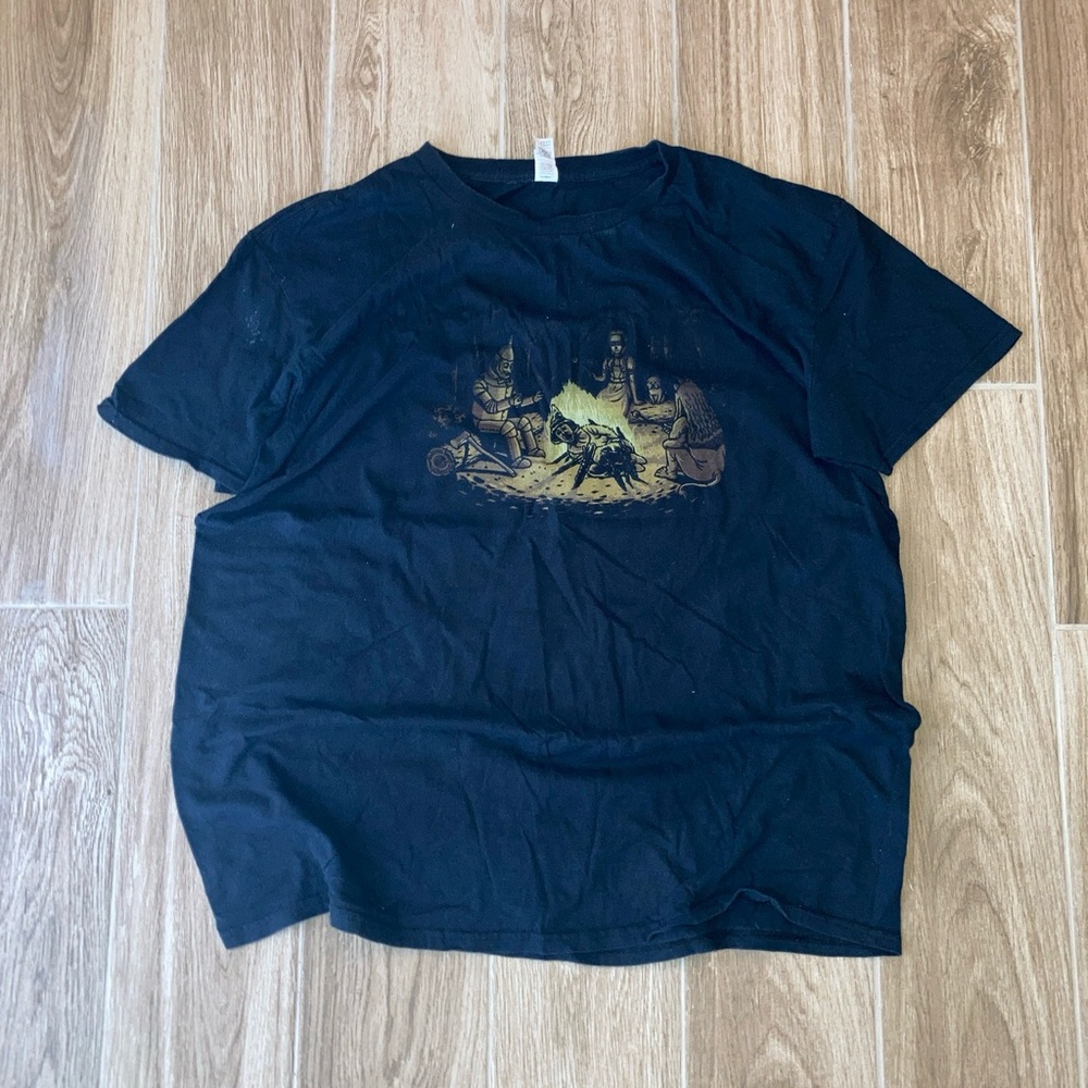 Y2K Wizard of Oz dark humor tee
